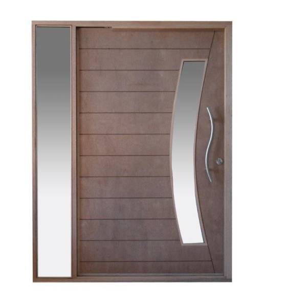 Norma Pivot Door with Sidelight